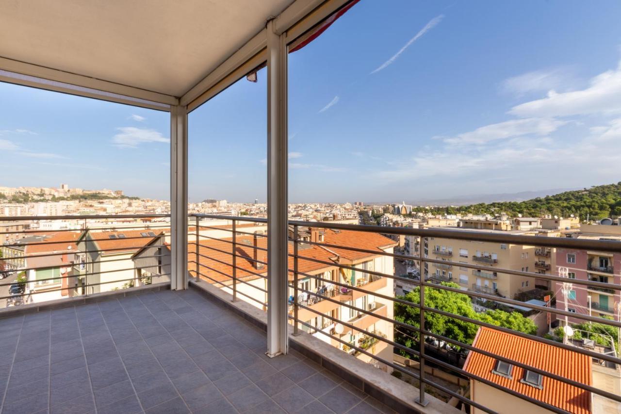Terrazza61 - Appartamento Con Vista Spettacolare Sulla Citta Di Cagliari Exterior foto