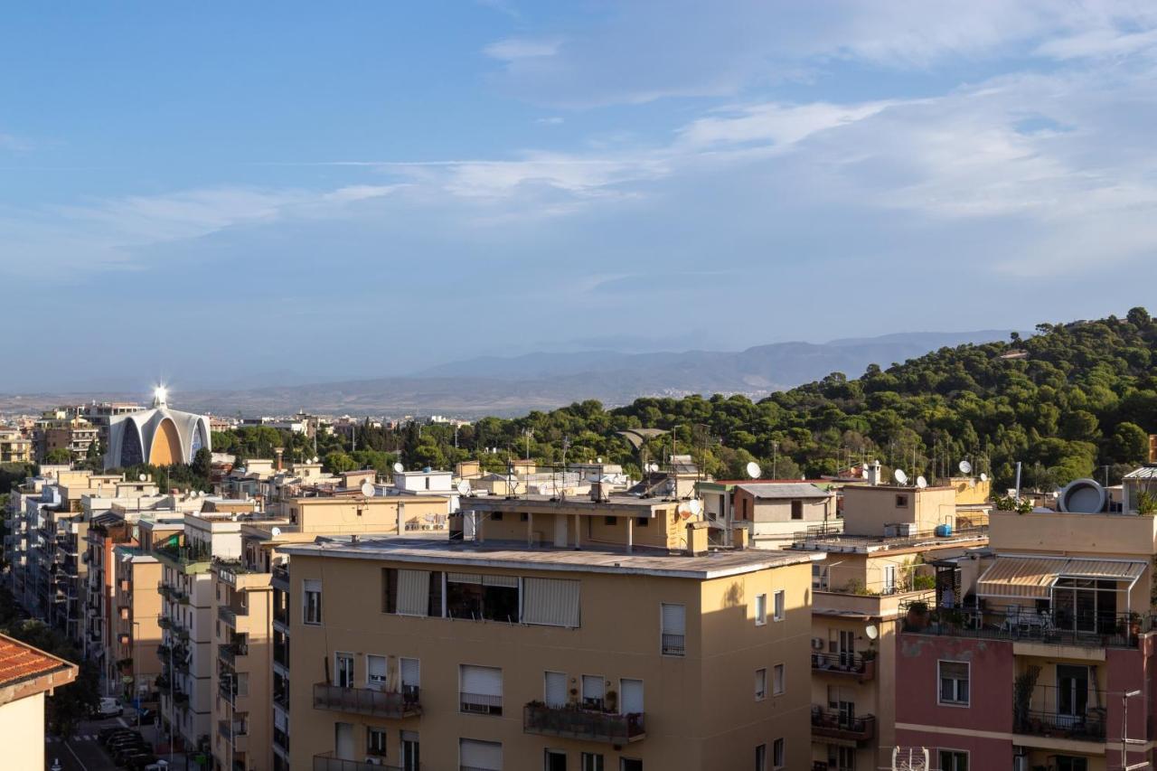 Terrazza61 - Appartamento Con Vista Spettacolare Sulla Citta Di Cagliari Exterior foto